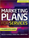Marketing Plans for Services (eBook): A Complete Guide